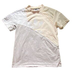 Adidas Originals Women's Adicolor Split Trefoil T-Shirt-Neutral Colors-Size S